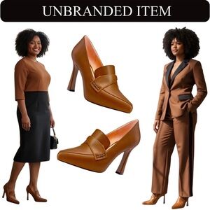 CASTAMERE High Stiletto Platform Heel, 3.9” Heels, EUC